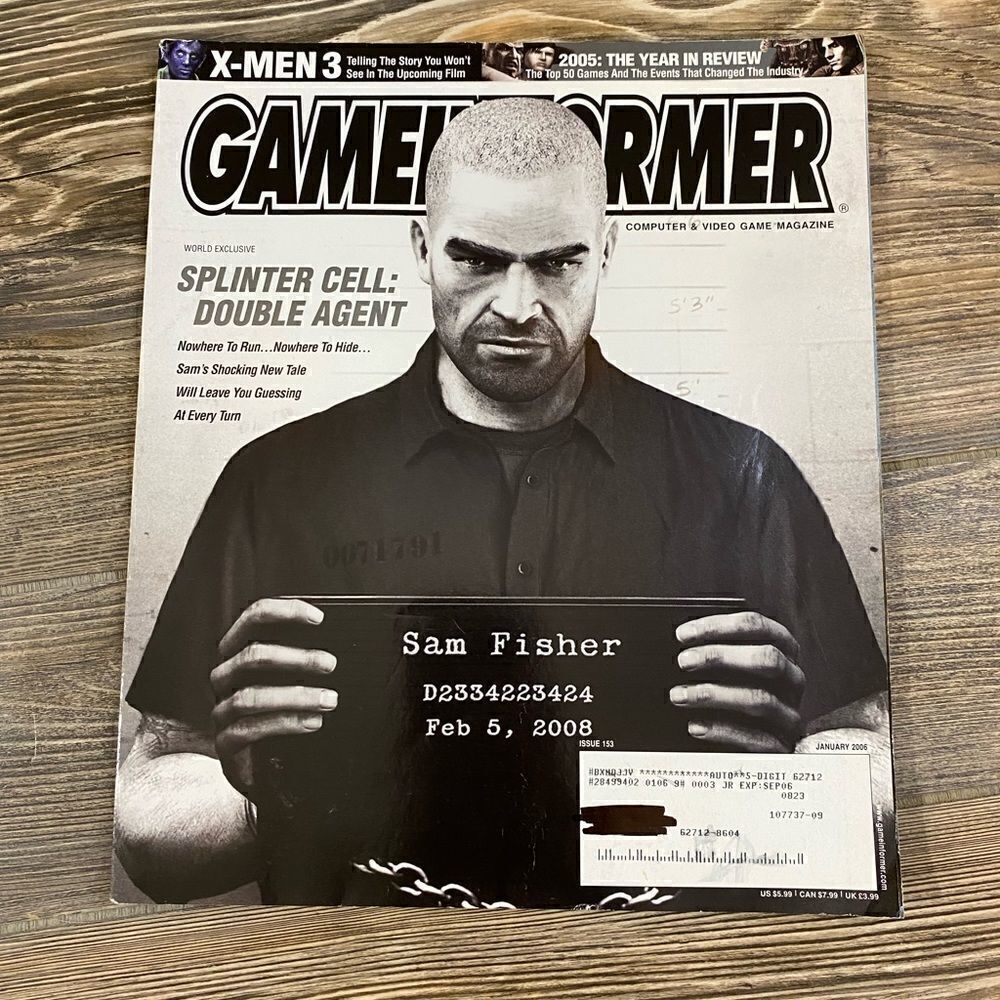 Game Informer Magazine Issue #153 Jan 2006 RARE Great Condition